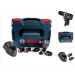 Bosch Professional GSR 12V-35 FC Akku Bohrschrauber 12V 35Nm Brushless in L-Boxx + 2x 3,0Ah Akku + Ladegerät