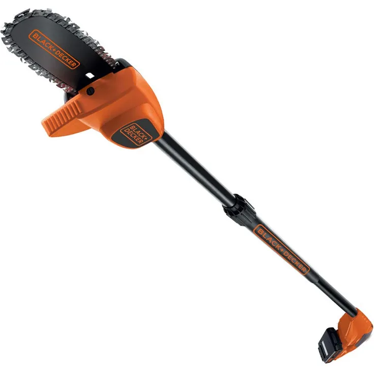 Black+Decker Akku Hochentaster GPC1820L20 Akku Astsäge mit Teleskop für Reichweite bis 4m, ideal für schwer erreichbare Äste, schnelle Höhenanpassung, einfache Lagerung