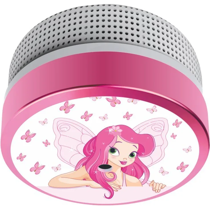 ELRO Rauchmelder Kinder Design Elfenprinzessin FS8110 - Rauchwarnmelder mit s Batterie - nach EN14604