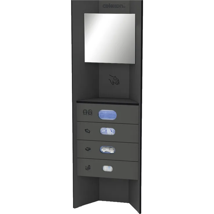 celexon Hygiene Station 180 all-in inkl. aller Module - Anthrazit