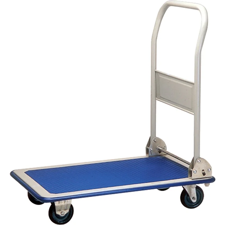 K. A. Plattformwagen Ladeflächen L720xB470mm STA hellgrau Trgf.150kg – Bild 1
