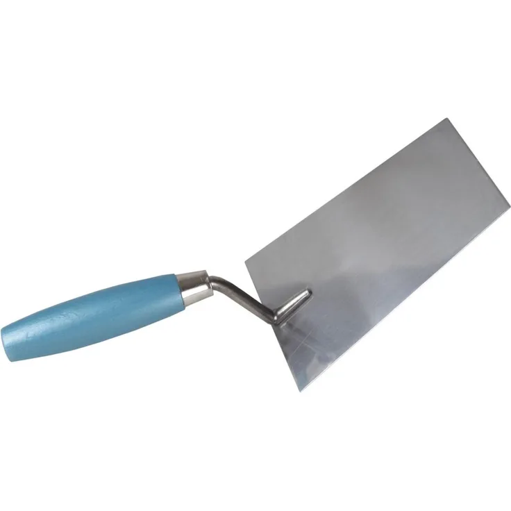 Maurerkelle Trapezkelle 180mm Edelstahl Holzgriff Putzkelle Mörtelkelle Kelle