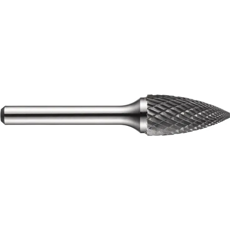 Dormer Frässtift Durchmesser 8 Kopflänge 19 mm Schaft-Durchmesser 6 mm HM Blank