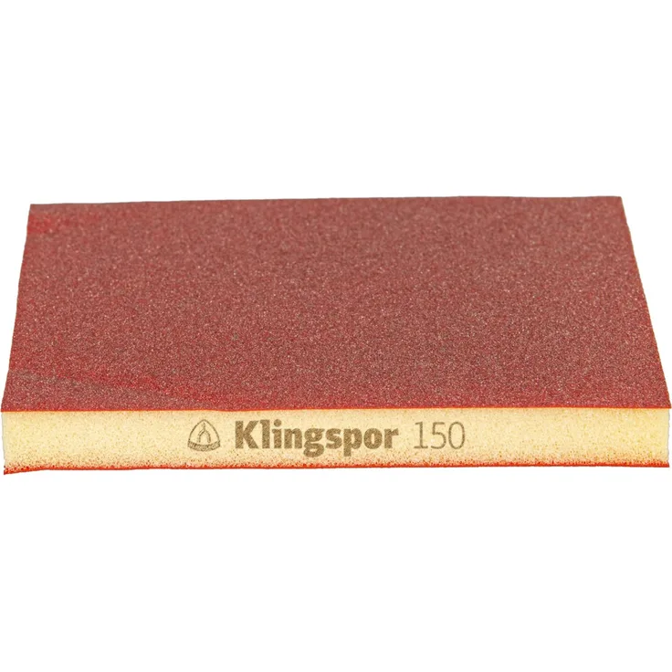 Klingspor SW 501 TR Schleifschwämme Korund, 96 x 123 x 12,5 mm Korn 150