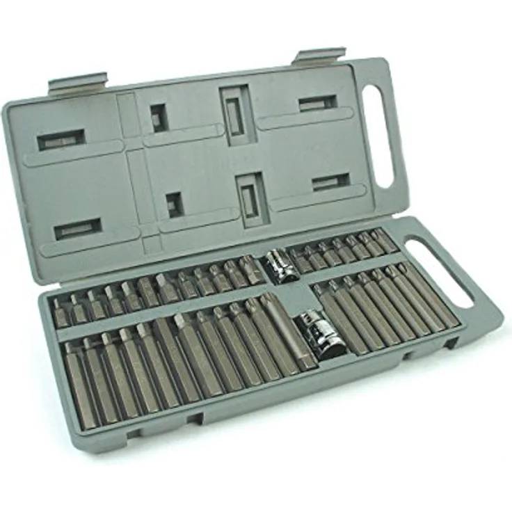 Brüder Mannesmann Werkzeug Mannesmann Kraftschrauber-Satz 40-tlg, M 187-40