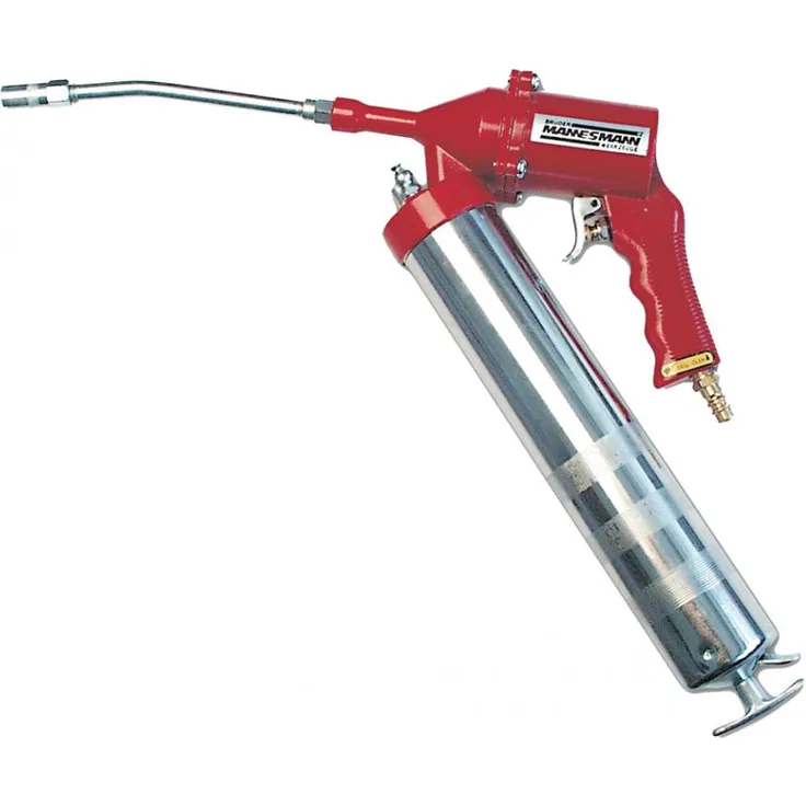 Brüder Mannesmann Druckluft-Fettpresse, Farbe: rot/silber