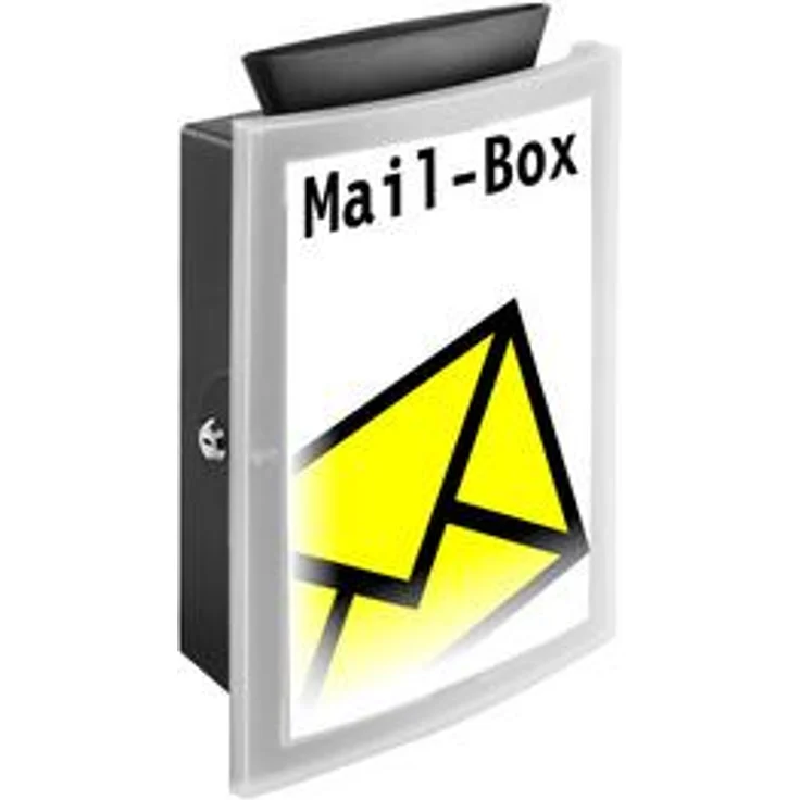 HAN IMAGE'IN Sammelbox in Lichtgrau – Abschließbare Box geeignet als Spendenbox oder Meckerkasten aus Kunststoff – Zur Wandmontage oder frei stehend und individuell gestaltbar – 260x128x375mm (BxTxH) – Bild 5