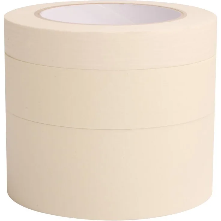 TrendLine Kreppband-Set 3 Größen 19 mm x 50 m, 30 mm x 50 m, 50 mm x 50 m