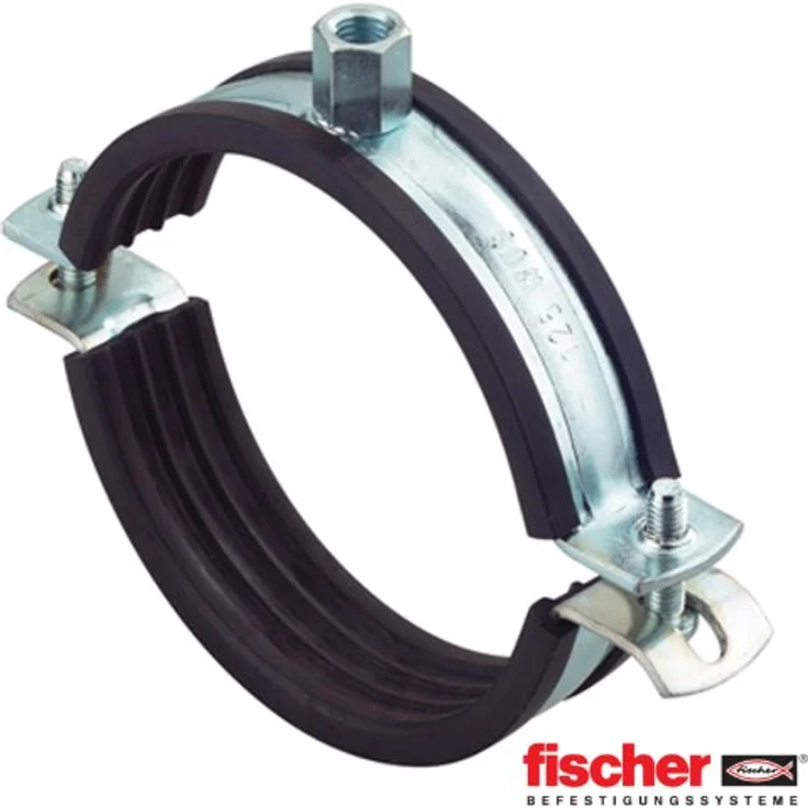 Fischer Massivrohrschelle FRSM 400-409, M 16, 504596