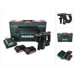 Metabo 18V Akku-Bohrhammer BH 18 LTX BL 16 | 2x Akku 4,0 Ah in metaBOX