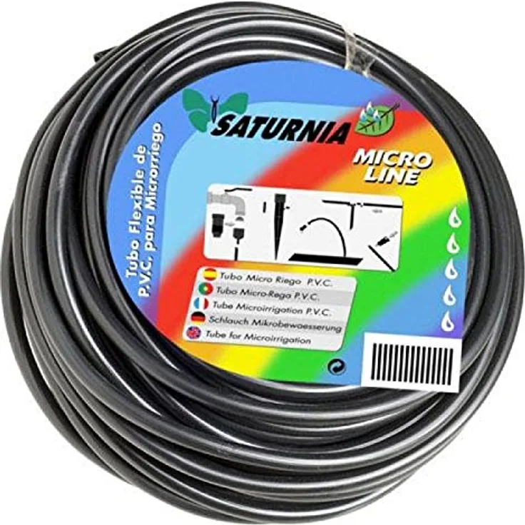 Saturnia 8170450 ? Tropfen microtubo PVC, 25 m Rolle