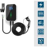 D-Parts AC WALLBOX 11KW 7.5M TYP 2 Kabel + CEE-Kabel (16A 3-PHASIG)