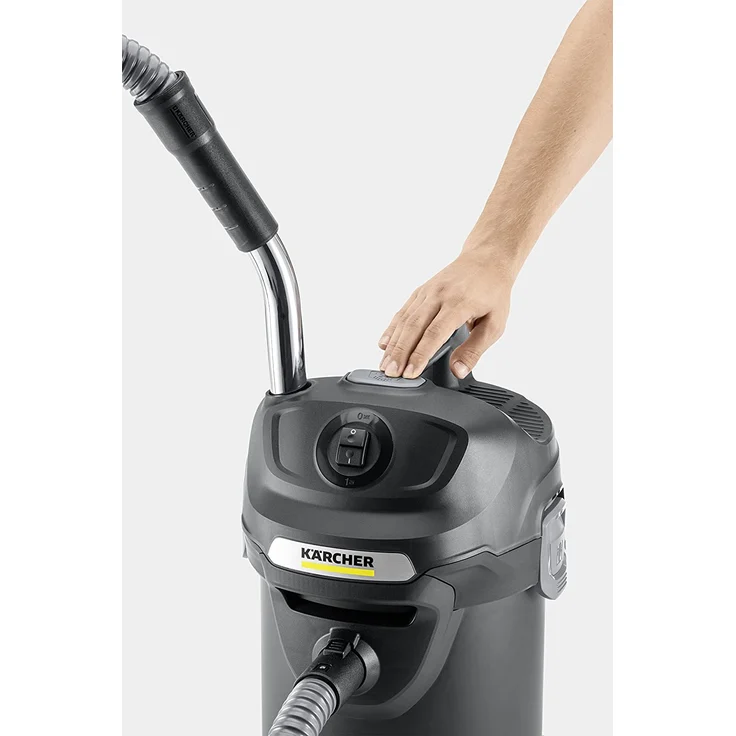 Kärcher AD 2 Aschesauger und Trockensauger (mit Filterreinigung), 600 Watt – Bild 3