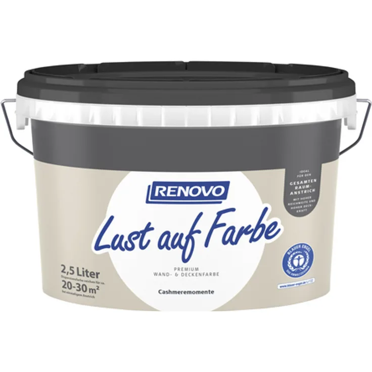 Renovo - Dispersionsfarbe Lust auf Farbe, Cashmeremomente, matt - 2,5 Liter