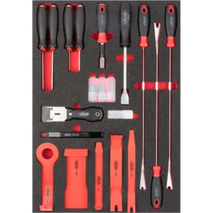 VIGOR Hammer-, Meißel- und Splinttreiber-Satz V6818 Anzahl Werkzeuge: 41''