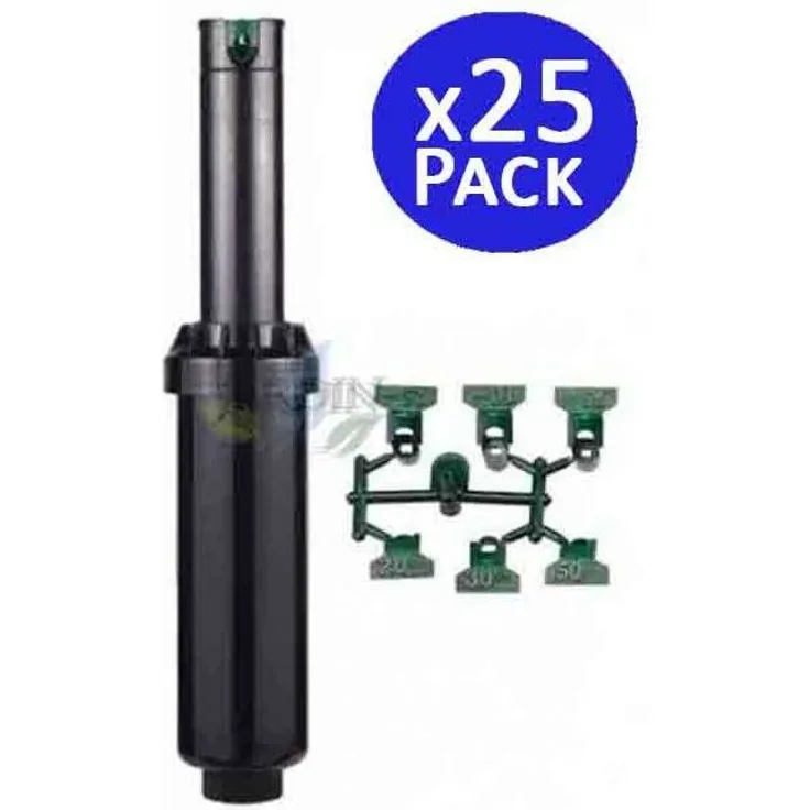Hunter SRM-04 1-2' Sprinkler, Reichweite 4 bis 9,4 m, 25 Einheiten