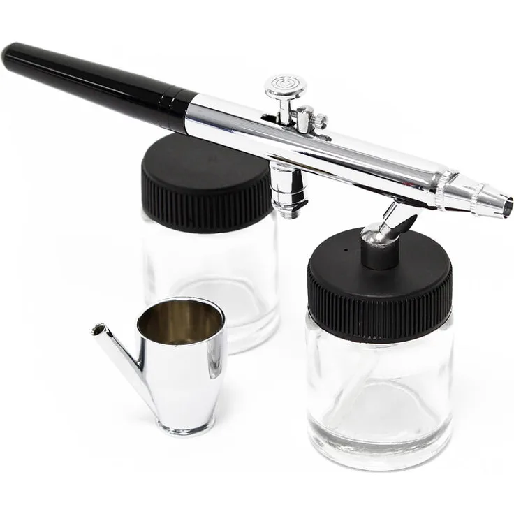 Wiltec - Airbrushpistole Typ 128 Double Action Funktion