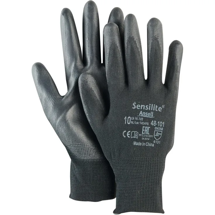 Ansell Handschuh SensiLite 48-101 Gr.9 schwarz