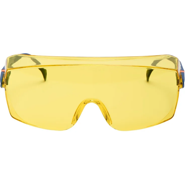 3M Überbrille 2802, Schutzbrille AS, UV, PC, gelb getönt