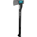 GARDENA Spaltaxt 2800 S: Vielseitige Axt für verschiedene Holzarbeiten, Antihaftbeschichtung, Edelstahl-Schlagschutz, Hammerfunktion, 70 cm (8719-48)
