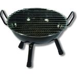 Flores Cortés  Tischgrill, schwarz 28 x 20 x 30 cm schwarz Elektrogrill klein