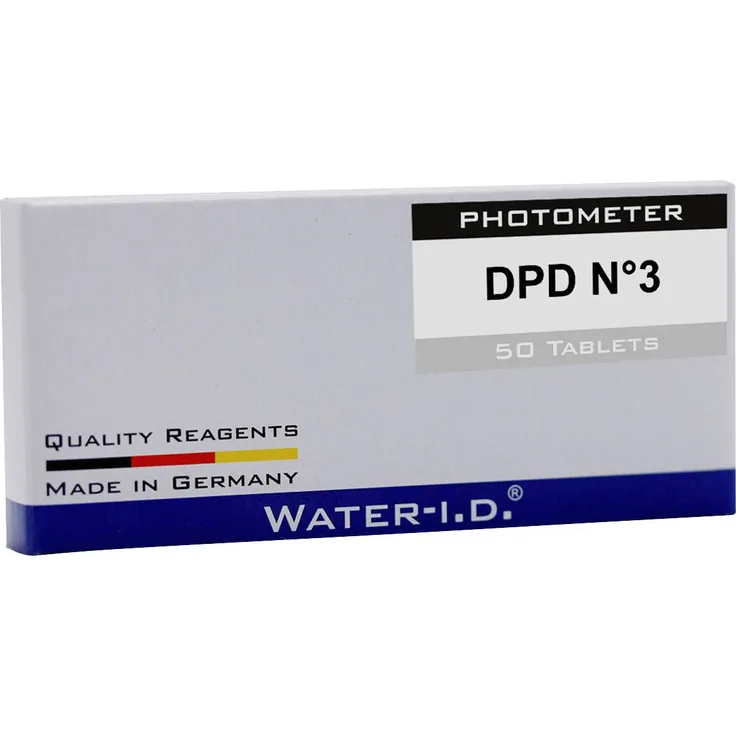 Water ID 50 Tabletten DPD N°3 für PoolLAB Tabletten