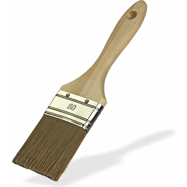 DEMA Malerpinsel Flachpinsel 60mm Lackpinsel Lasurpinsel Malerbedarf für Lack und Farbe
