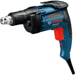 Bosch Professional Trockenbauschrauber GSR 6-25 TE (701 Watt Nennaufnahmeleistung, 6,0 mm Bohrschrauben-Ø, 20 Nm Drehmoment, inkl. Tiefenanschlag, Magnetischer Universalhalter, im Koffer)