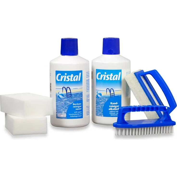 Cristal Set für die gründliche Poolreinigung