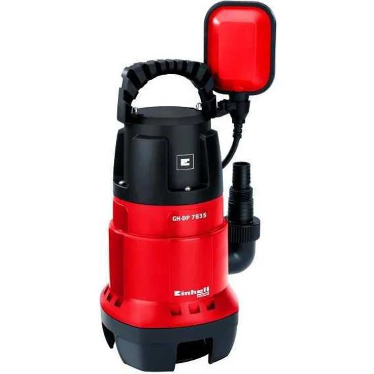 Einhell Schmutzwasserpumpe GC-DP 7835 (780 Watt, max. 15.700 l-h, max. 8 m Förderhöhe, Fremdkörper bis 35 mm, stufenloser Schwimmerschalter) Schmutzwasserpumpe – Bild 1