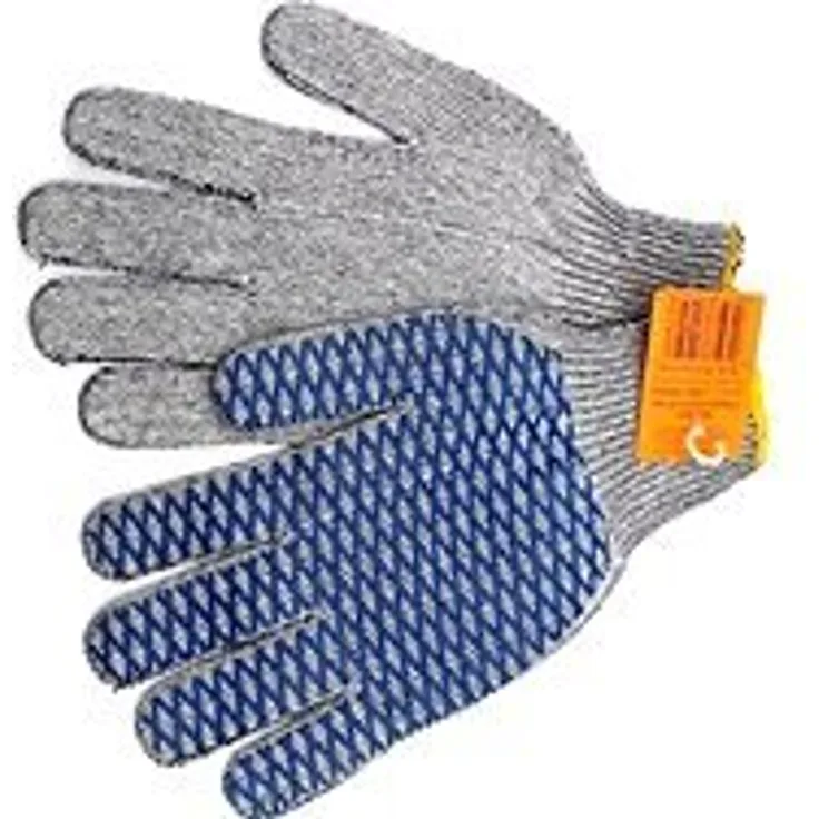 COTTONPOLYESTER GLOVES PVC MESH 10