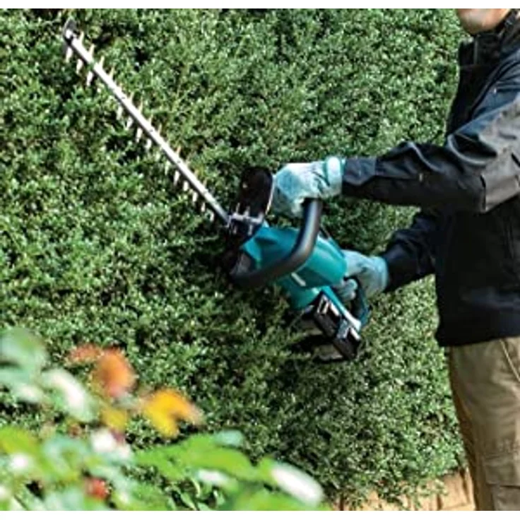 Makita Akku-Heckenschere (2 x 18 V, 55 cm ohne Akku, ohne Ladegerät) DUH551Z, 55 cm Schnittlänge – Bild 2