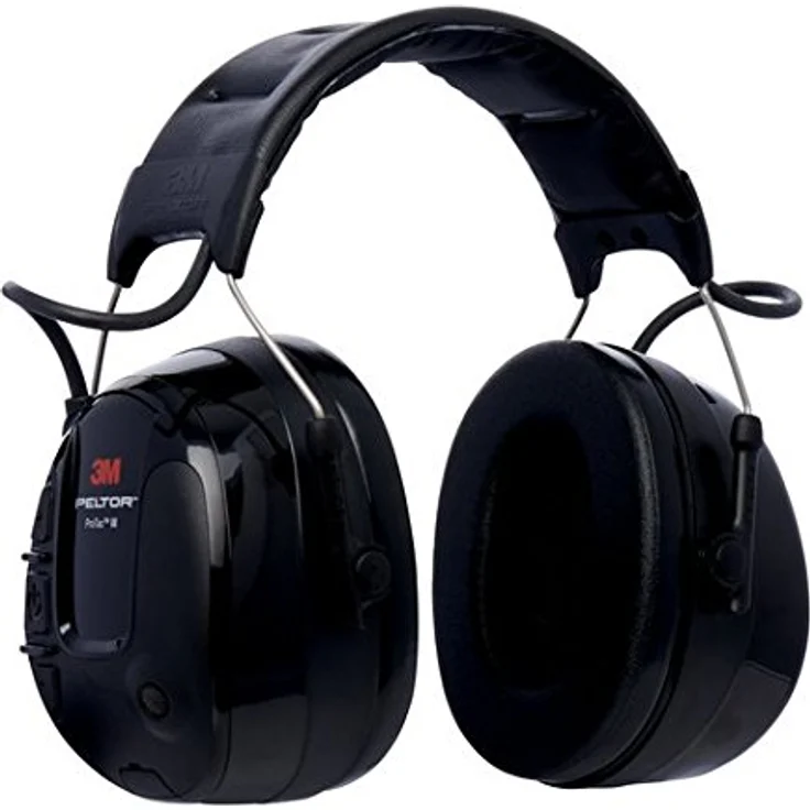 3M Peltor MT13H221A ProTac III Gehörschutz-Headset, Kopfbügel, Schwarz – Bild 1