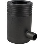 Marley Regensammler für Fallrohr mit Filter + Überlaufstop DN 53-75 mm anthrazit metallic Fallrohrfilter