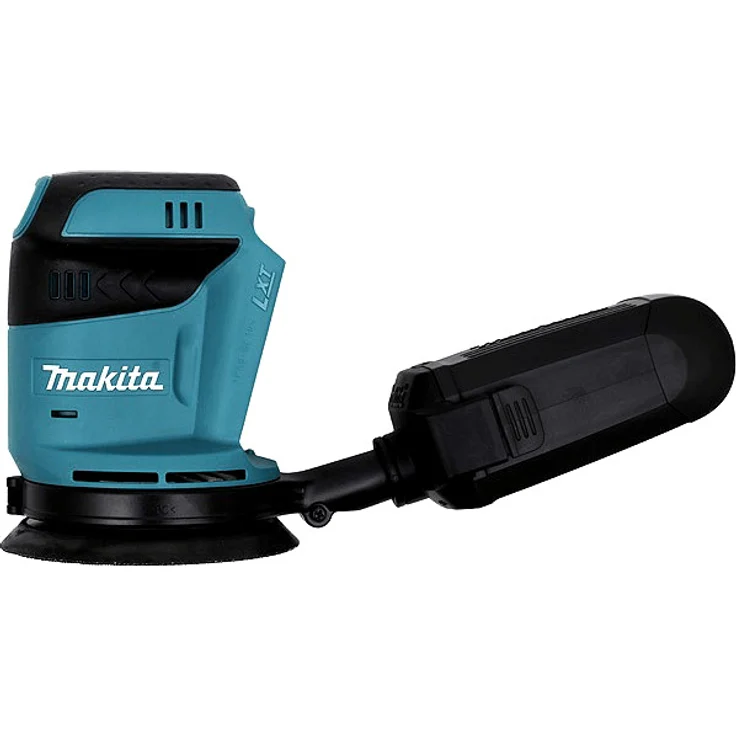Makita DBO180Z Akku-Exzenterschleifer, 16 x 450 mm Scheibendurchmesser 125 mm 18 V Li-Ion Klett-Fix ohne Akku und Ladegerät – Bild 2