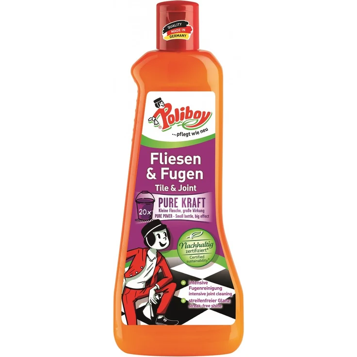 Poliboy Fliesen- und Fugenkonzentrat 500 ml – Bild 1