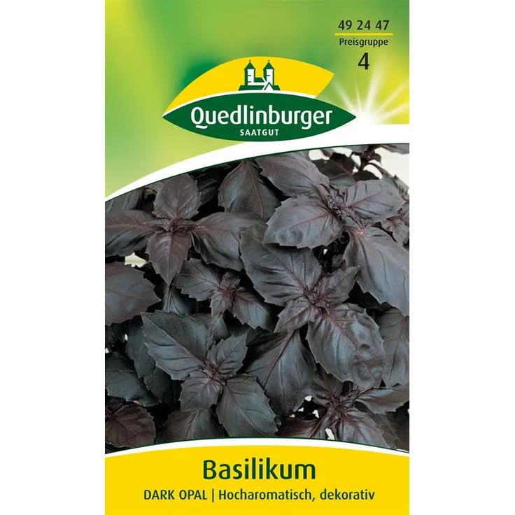 QUEDLINBURGER Basilikum, Dark Opal
