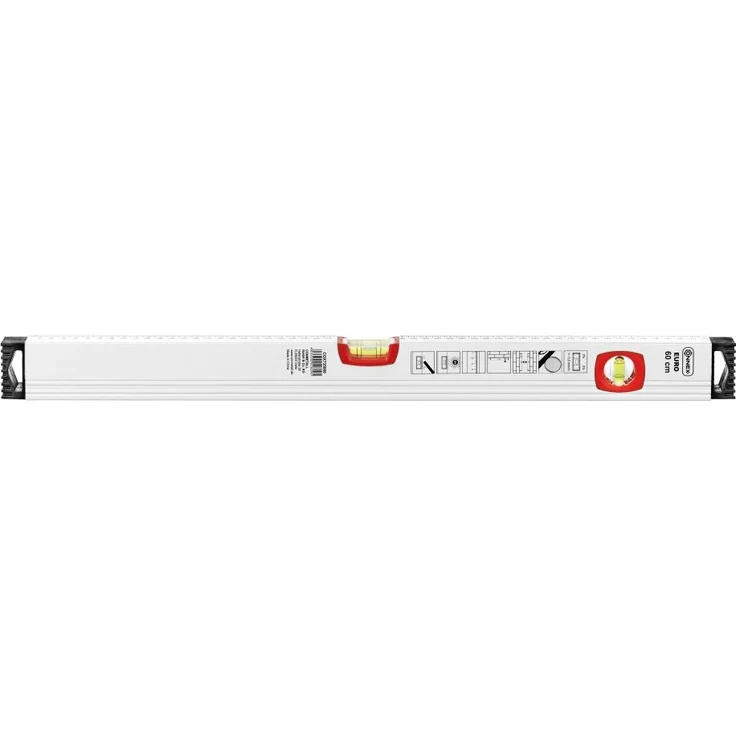 Connex COX735060 Wasserwaage 60 cm, Aluminium, Gefälleanzeige 2% – Bild 1
