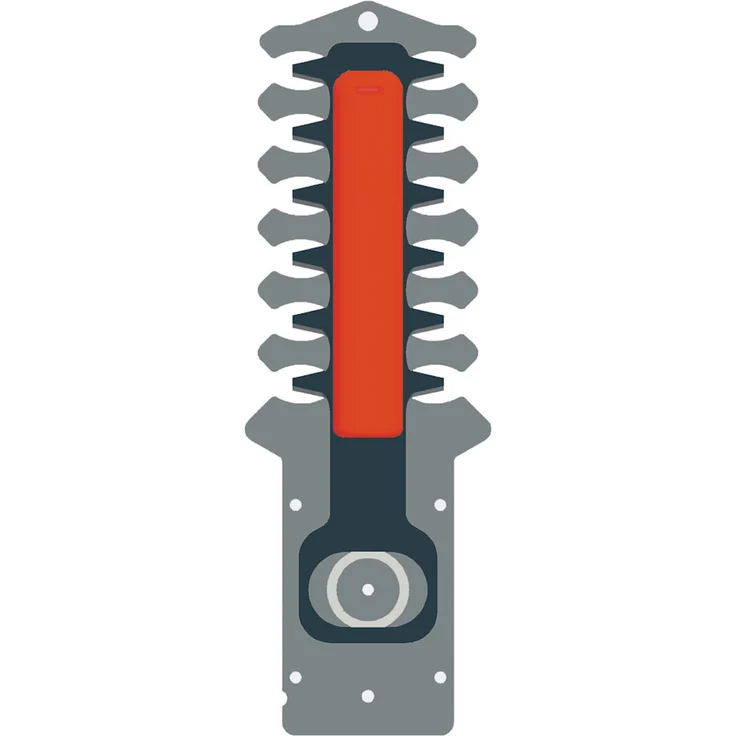 Wolf Garten Strauchmesser für Akku 50 EMB, Ersatzmesser, 7268.093