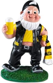 Borussia Dortmund BVB Gartenzwerg Kutte, 28 cm