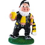 BVB 19160100 - BVB-Gartenzwerg Kutte, Borussia Dortmund, 28cm