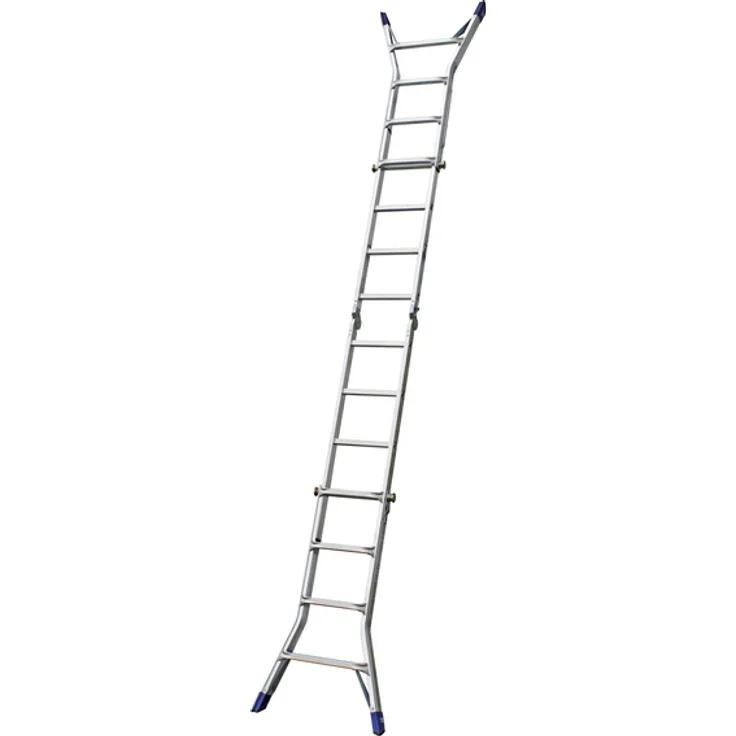 KRAUSE Teleskopleiter »STABILO«, 16 Sprossen, Aluminium