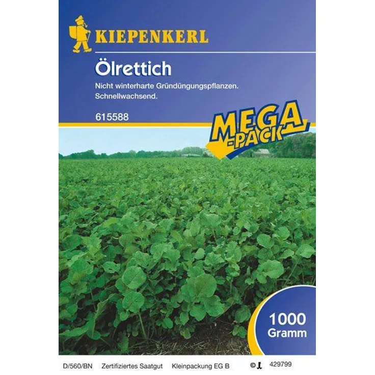 Kiepenkerl Ölrettich Gründünger 1kg