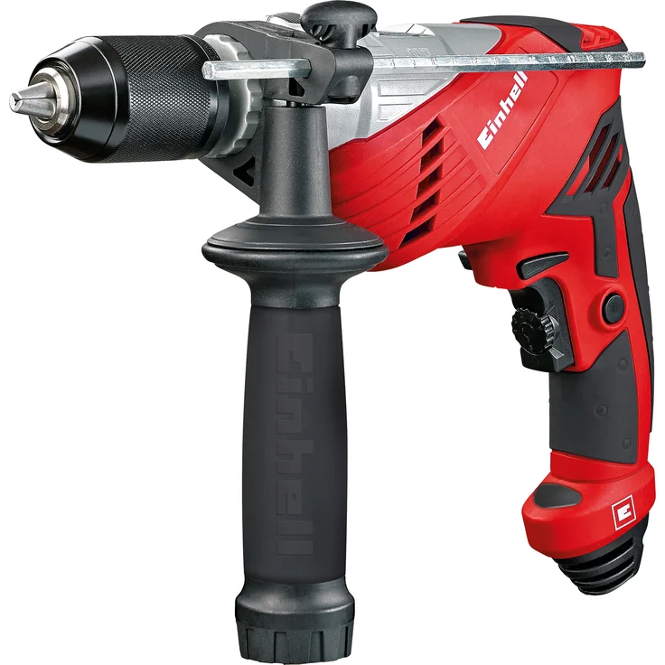 Einhell Schlagbohrer RT-ID 65-1 (650 W, 0-3000 U - min, Schlagfrequenz 0-48000 cps - min, Bohrleistung Holz 25mm - Beton 13mm - Stahl 10 mm, Spannfutter 13 mm hoch Bereich) – Bild 1