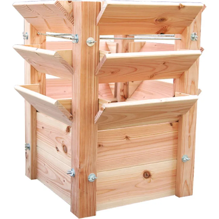 Westmann Premium Hochbeet L Kräuterbeet 65x65x73 cm natur - Westmann