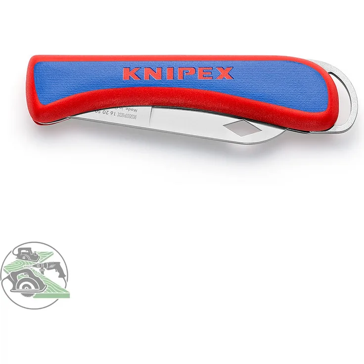 KNIPEX 162050SB Elektriker-Klappmesser Klingenlänge 80 mm