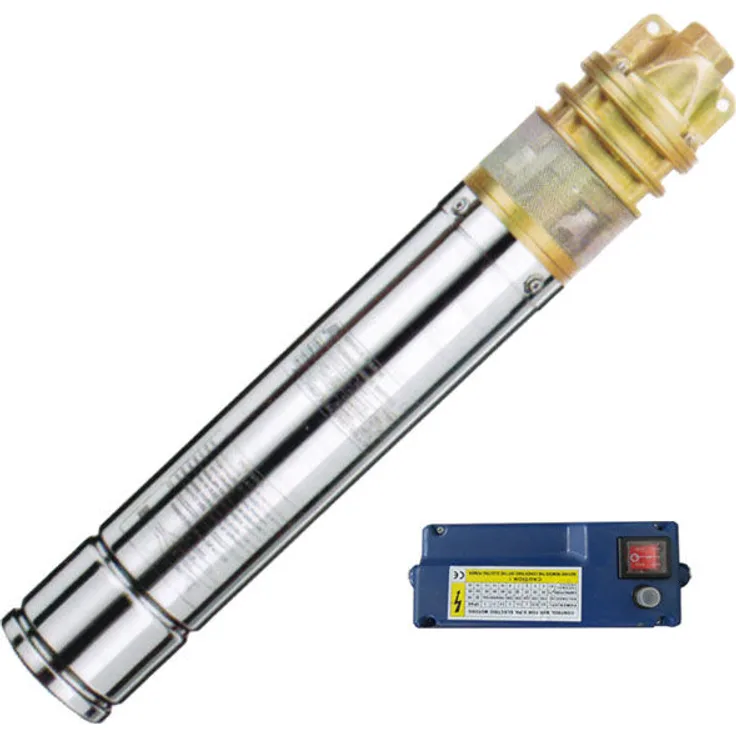 Agora-Tec 3 Zoll Brunnenpumpe Tiefbrunnenpumpe 750W-1 15m Kabel - Agora-Tec