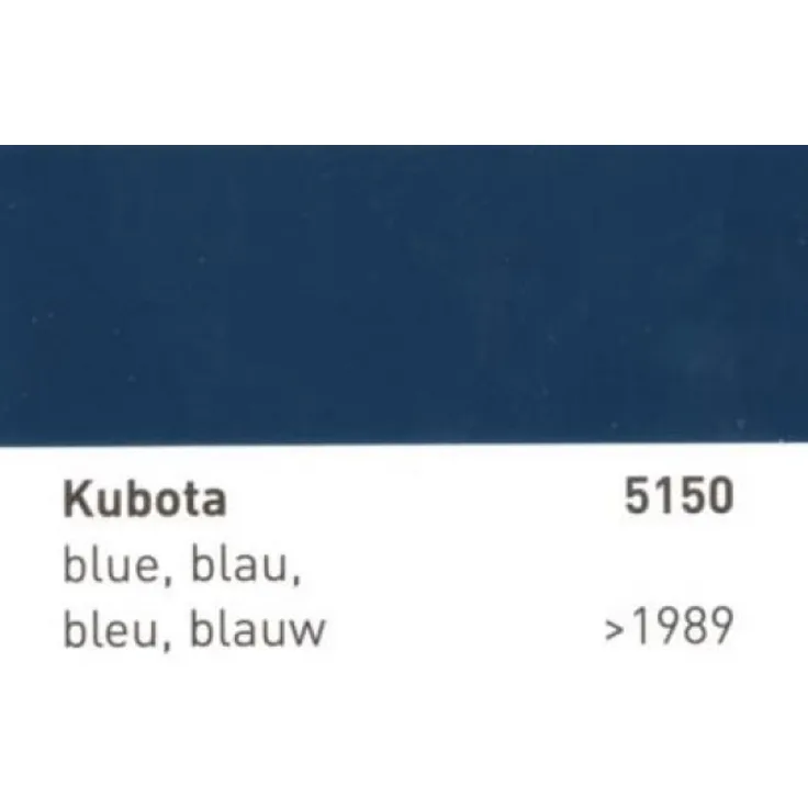 Kramp - Kramp Kubota Lack Blau 5150 nach Baujahr 1989 Kunstharz Landmaschinenlack 1L - blau