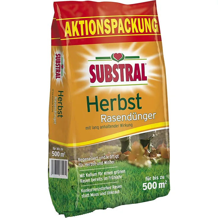 Substral Herbst Rasendünger 12,5kg für 500m²