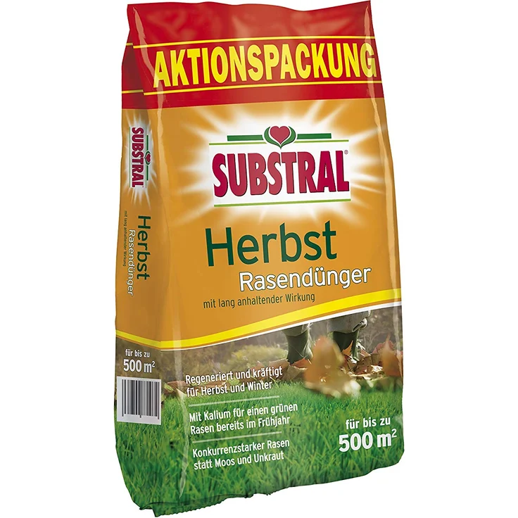 Substral Herbst Rasendünger 12,5kg für 500m² – Bild 1